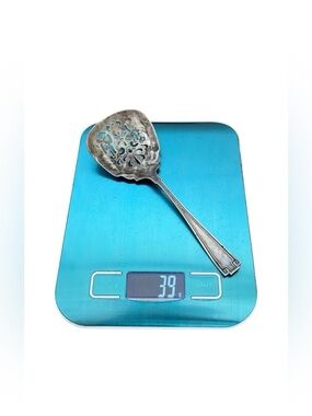 Gorham • Sterling Silver 6¼” Small Tomato Server ‘Etruscan’ Greek Key